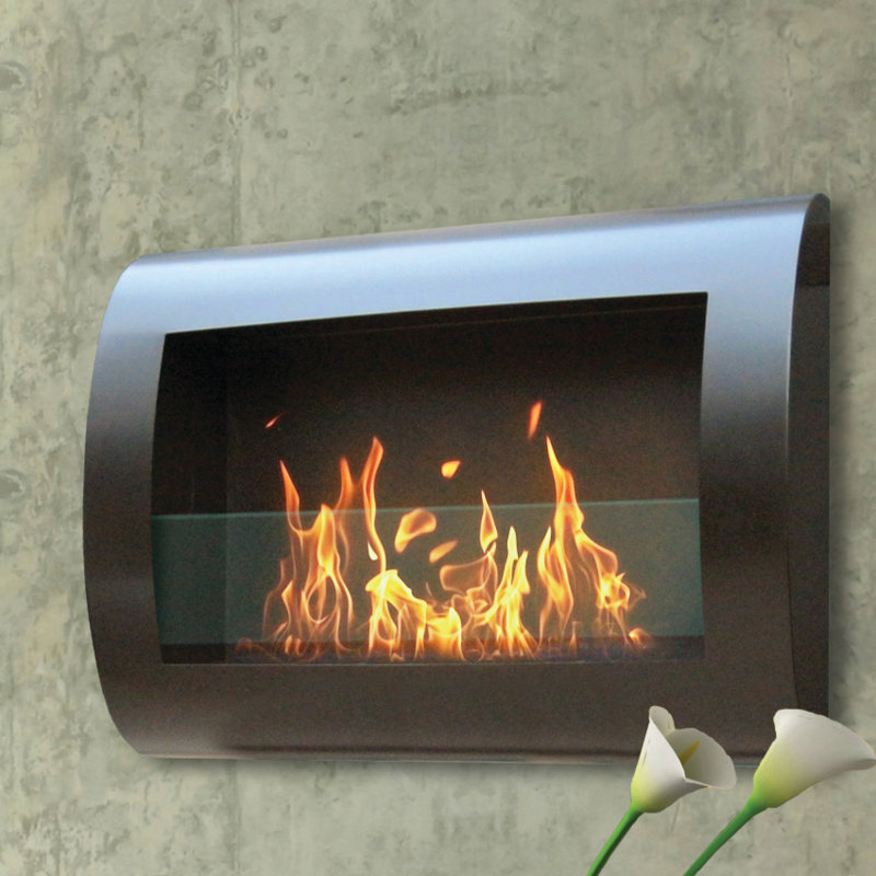 Anywhere Fireplace Chelsea Wall Mounted Bio-Ethanol ...